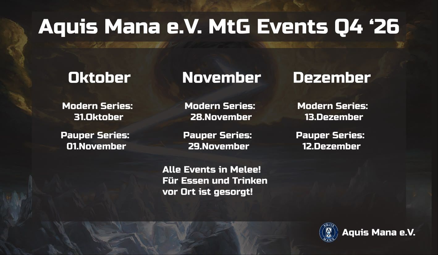 Am Oecher Series Events 2026 Q4
